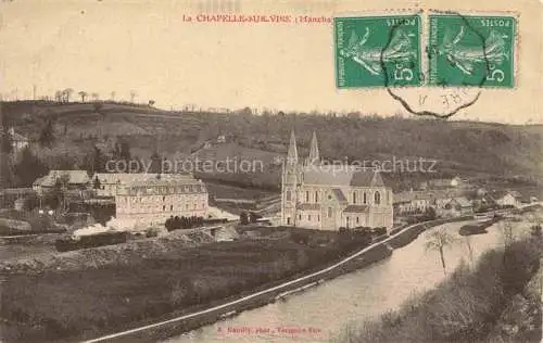 AK / Ansichtskarte  La Chapelle-sur-Vire Panorama Eglise