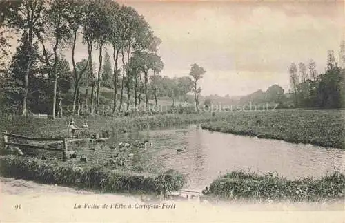 AK / Ansichtskarte  Cerisy-la-Foret Saint-Lo 50 Manche La Vallee de l'Elbe