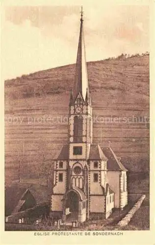 AK / Ansichtskarte  Sondernach Colmar 68 Haut-Rhin Eglise protestante de Sondernach