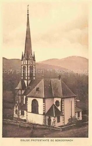 AK / Ansichtskarte  Sondernach Colmar 68 Haut-Rhin Eglise protestante de Sondernach