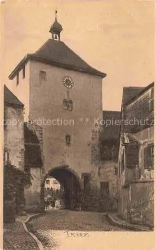 AK / Ansichtskarte  Turckheim Tuerkheim Elsass Colmar 68 Haut-Rhin Stadttor