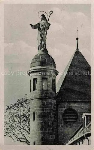 AK / Ansichtskarte  Odilienberg Mont-Ste-Odile St 67 Bas-Rhin Segnende Odilia auf dem neuen Turm