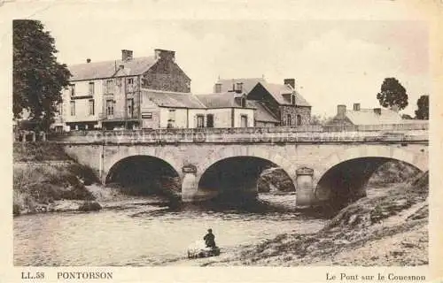 AK / Ansichtskarte  Pontorson Avranches 50 Manche Le Pont sur le Couesnon