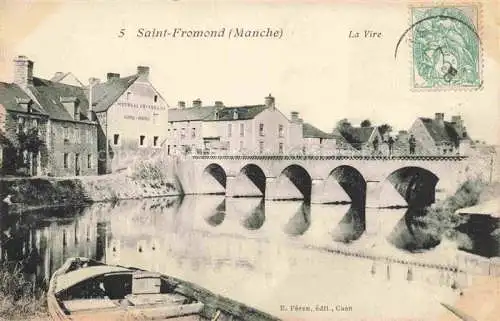 AK / Ansichtskarte  Saint-Fromond Saint-Fromont Saint-Lo 50 Manche La Vire