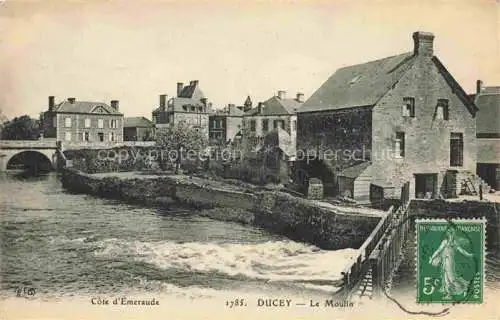 AK / Ansichtskarte  Ducey Avranches 50 Manche Le Moulin Cote d'Emeraude