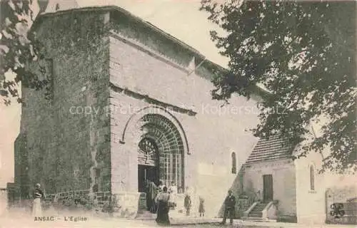 AK / Ansichtskarte  Ansac-sur-Vienne Confolens 16 Charente Eglise