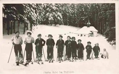 AK / Ansichtskarte  Le Thillot Epinal 88 Vosges Kinder Skikurs Kapelle