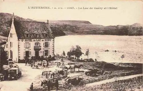 AK / Ansichtskarte  Lac-de-Guery 63 Puy-de-Dome Hôtel au bord du lac