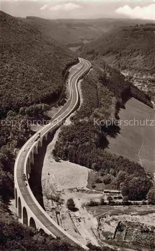 AK / Ansichtskarte  Autobahn Autostrada Autoroute Highway Stuttgart Ulm Wiesensteig Todesburgbruecke 