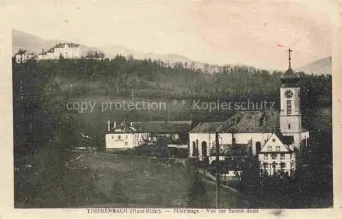 AK / Ansichtskarte  Thierenbach Tierenbach Jungholtz 68 Haut Rhin Pelerinage Vue sur Sainte Anne