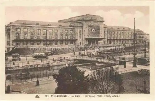 AK / Ansichtskarte  MULHOUSE Muehlhausen 68 Alsace La Gare