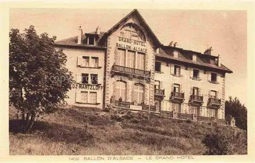 AK / Ansichtskarte  Ballon d Alsace Sewen 68 Haut-Rhin Le Grand Hotel