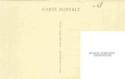 AK / Ansichtskarte  Ballon d Alsace Sewen 68 Haut-Rhin Hotel Lalloz