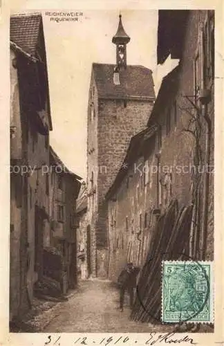 AK / Ansichtskarte  Reichenweier Reichenweiher 68 Haut-Rhin Dorfgasse