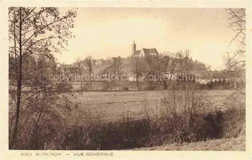 AK / Ansichtskarte  Altkirch 68 Haut-Rhin Vue generale