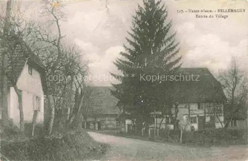 AK / Ansichtskarte  Bellemagny Baronsweiler Altkirch 68 Haut-Rhin Entree du Village