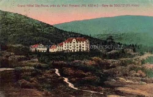 AK / Ansichtskarte  Soultz Elsass Sulz Guebwiller 68 Haut-Rhin Grand Hotel Ste Anne pres du Vieil Armand