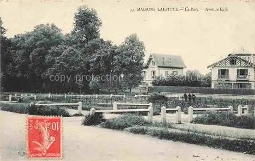 AK / Ansichtskarte  Maisons-Laffitte 78 Yvelines Parc Avenue Eglé