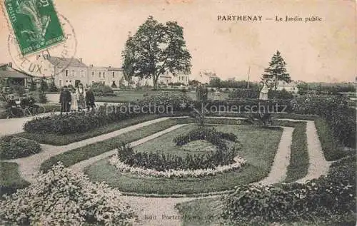 AK / Ansichtskarte  Parthenay 79 Deux-Sevres Jardin public