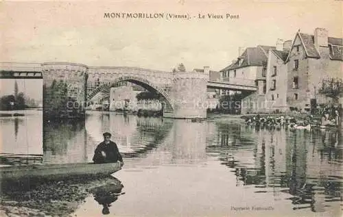 AK / Ansichtskarte  Montmorillon 86 Vienne Le vieux pont