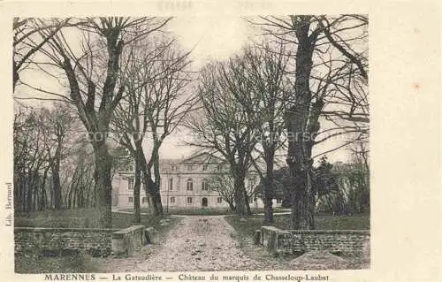 AK / Ansichtskarte  MARENNES Rochefort 17 Charente-Maritime La Gataudière Château du Marquis de Chasseloup-Laubat