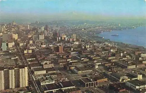 AK / Ansichtskarte  Seattle Washington USA Looking south from the Space Needle