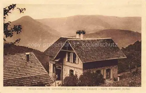 AK / Ansichtskarte  Aubure Altweier 68 Haut Rhin Maison Forestière Baerenhuette
