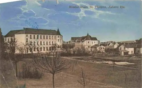 AK / Ansichtskarte  Zabern Saverne 67 Bas-Rhin Alsace Missionshaus der Vaeter vom Hl. Geist Pruefstempel