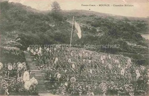 AK / Ansichtskarte  Moosch Thann 68 Haut Rhin Alsace Cimetiere Militaire