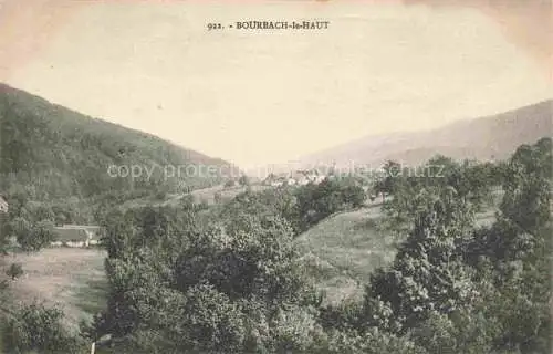 AK / Ansichtskarte  Bourbach-le-Haut Thann 68 Haut-Rhin Panorama
