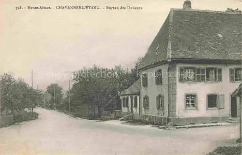 AK / Ansichtskarte  Chavannes-l Etang Chavannes-sur-l Etang 68 Haut-Rhin Bureau des Douanes