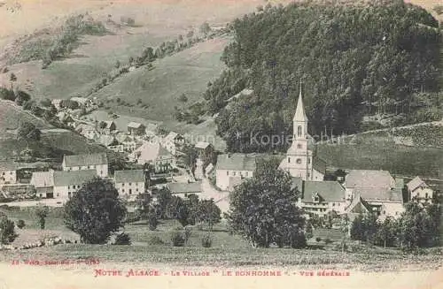 AK / Ansichtskarte  Le Bonhomme Haut Rhin Elsass La Village Le Bonhomme Vue generale