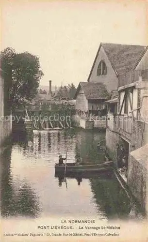 AK / Ansichtskarte  Pont-l Eveque Lisieux 14 Calvados Le Vannage St Melaine