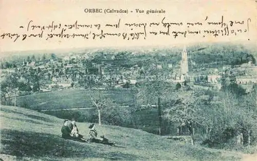 AK / Ansichtskarte  Orbec Lisieux 14 Calvados Vue generale