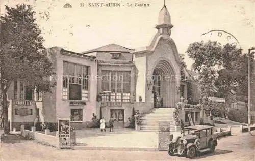 AK / Ansichtskarte  Saint-Aubin-des-Bois Calvados Le Casino