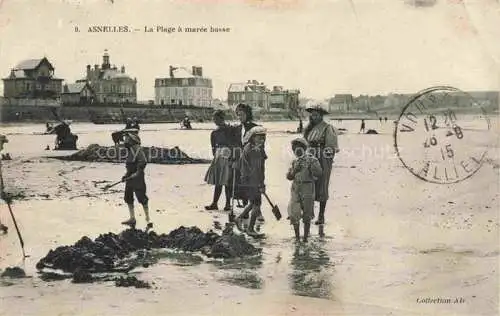 AK / Ansichtskarte  ASNELLES Bayeux 14 Calvados La Plage a maree basse