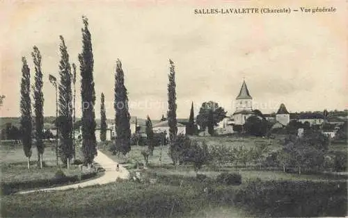 AK / Ansichtskarte  Salles-Lavalette Angouleme 16 Charente Vue generale