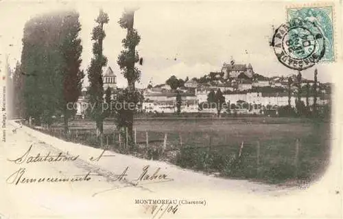 AK / Ansichtskarte  Montmoreau-Saint-Cybard Angouleme 16 Charente Vue generale