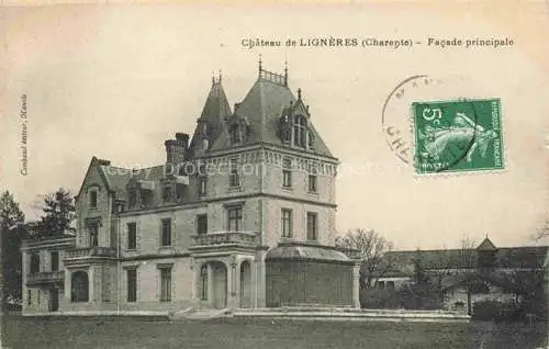 AK / Ansichtskarte  Ligneres Chateau de Ligneres Facade principale