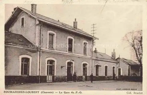 AK / Ansichtskarte  Roumazieres-Loubert Confolens 16 Charente La Gare du P.O.