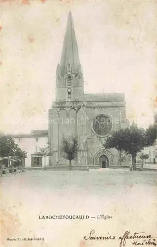 AK / Ansichtskarte  Rochefoucauld La Angouleme 16 Charente Eglise