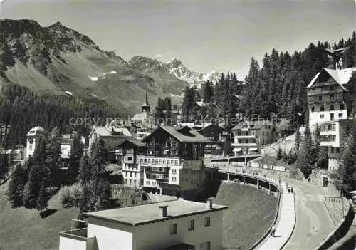 AK / Ansichtskarte  AROSA GR Dorfstrasse