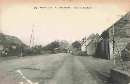 AK / Ansichtskarte  Guewenheim Gewenheim 68 Haut-Rhin Route de Sentheim