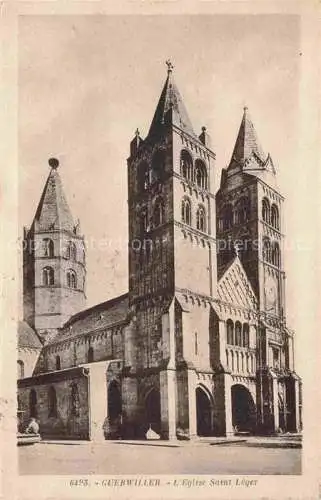 AK / Ansichtskarte  Guebwiller Elsass 68 Haut-Rhin Eglise St Leger