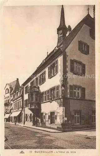 AK / Ansichtskarte  Guebwiller Elsass 68 Haut-Rhin Hotel de Ville