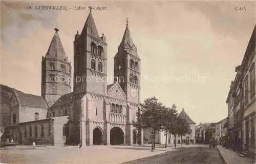 AK / Ansichtskarte  Guebwiler Gebweiler 68 Haut-Rhin Alsace Eglise St Leger