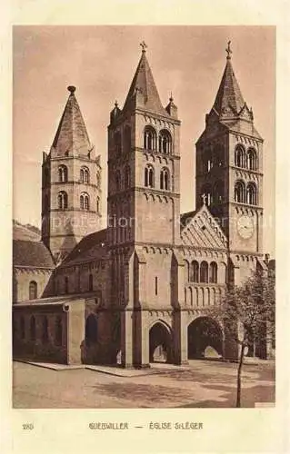 AK / Ansichtskarte  Guebwiller Elsass 68 Haut-Rhin Eglise St Leger