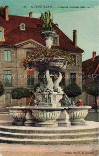 AK / Ansichtskarte  Guebwiller Elsass 68 Haut-Rhin Fontaine Monumentale