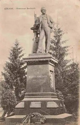 AK / Ansichtskarte  COLMAR 68 Haut-Rhin Monument Bartholdi