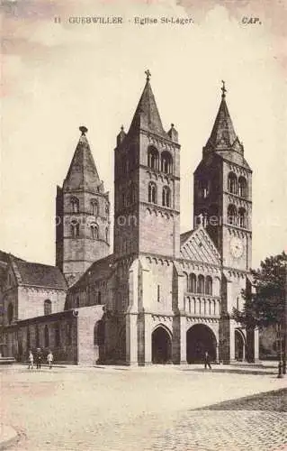 AK / Ansichtskarte  Guebwiller Elsass 68 Haut-Rhin Eglise St Leger